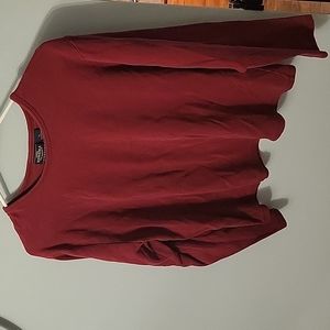 🌻 4 for $15 🌻 dark red XL long sleeve shirt